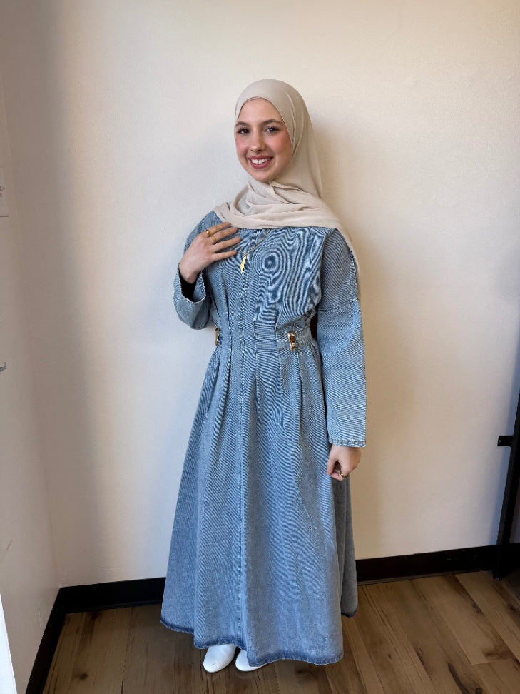 Denim Dress SkyBlue