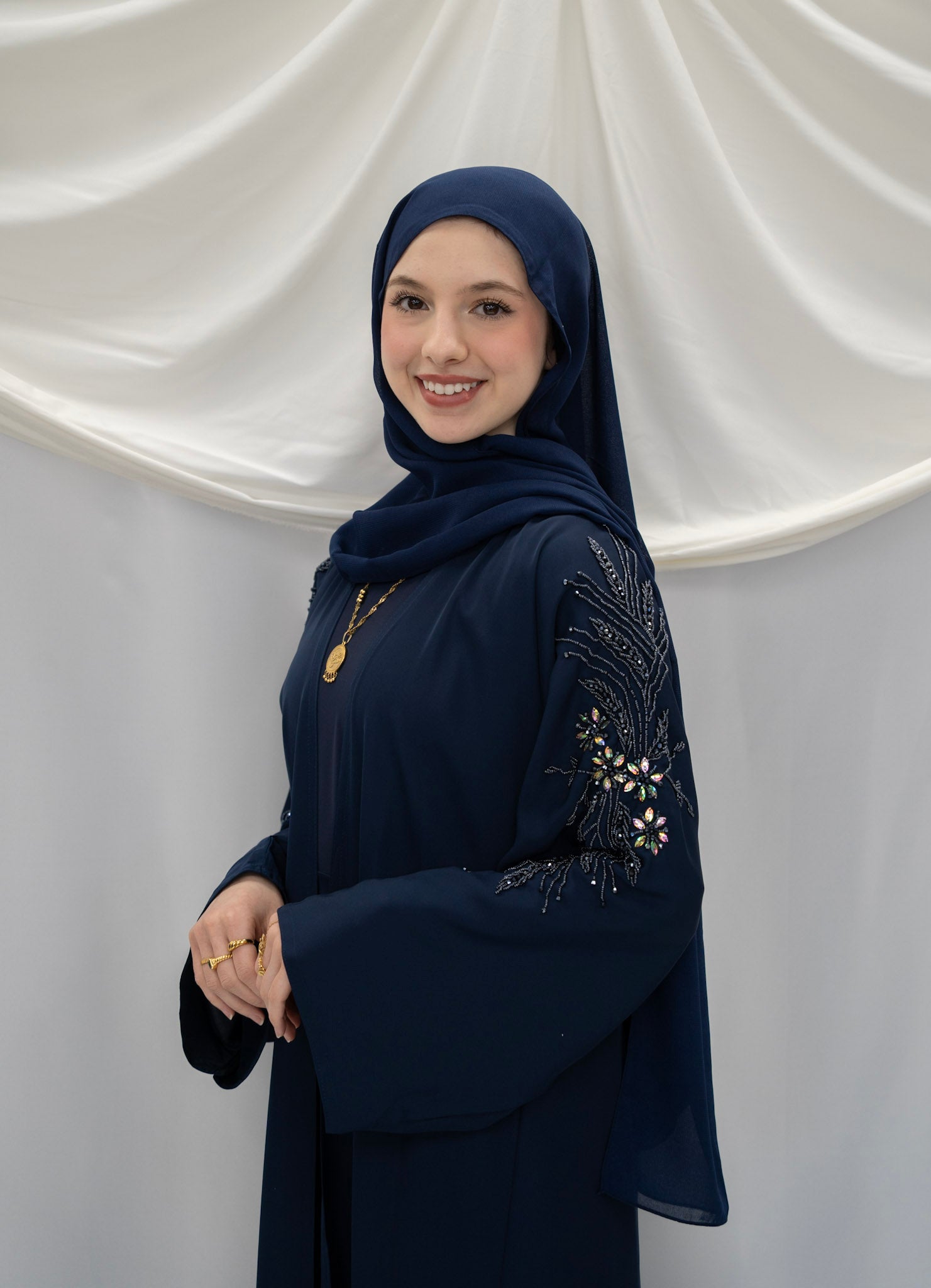 Nayara Abaya ✨ Navy